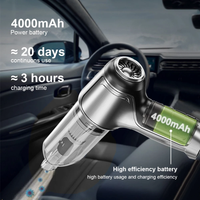 Cordless Car Vacuum Cleaner - 95,000 Pa Suction
