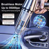 Cordless Car Vacuum Cleaner - 95,000 Pa Suction